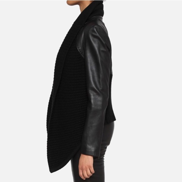 ❌SOLD❌Line Leather Lamb Jacket - Picture 2 of 6